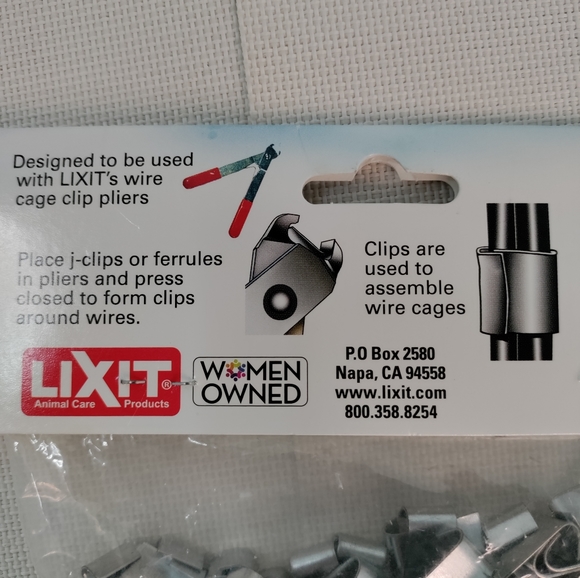 Cage wire clips for small animals - Picture 3 of 9